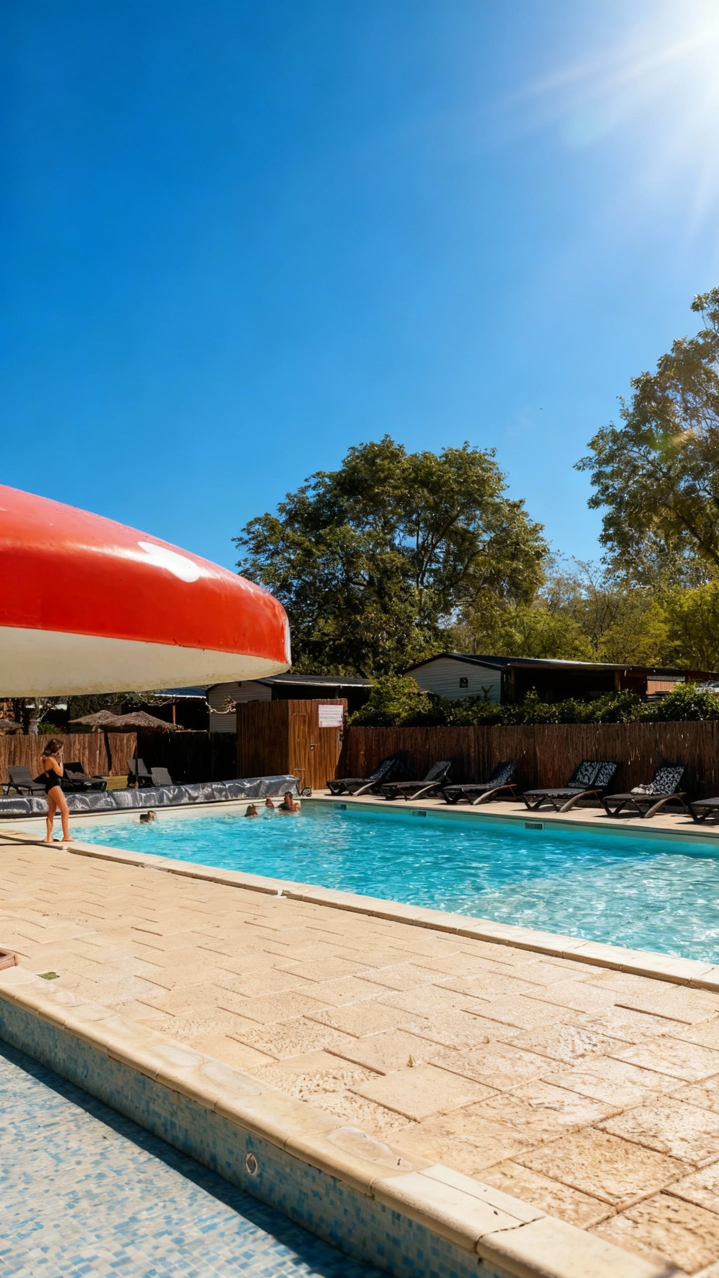 Camping Le Val de Cesse piscine