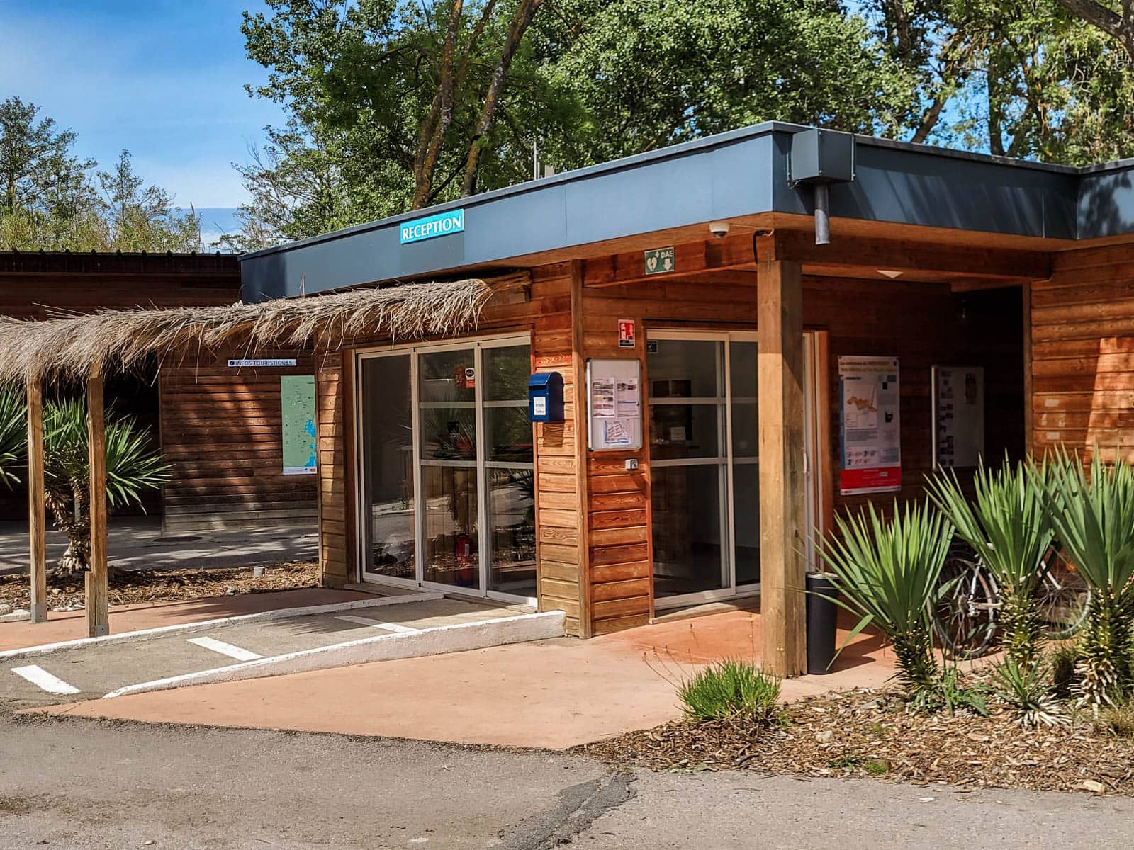 Camping Vale de Cesse Réception