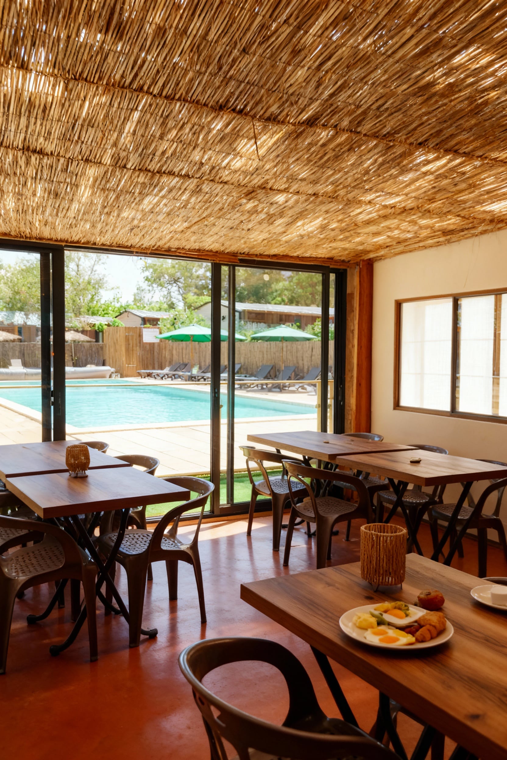 Camping Vale de Cesse petit dejuner