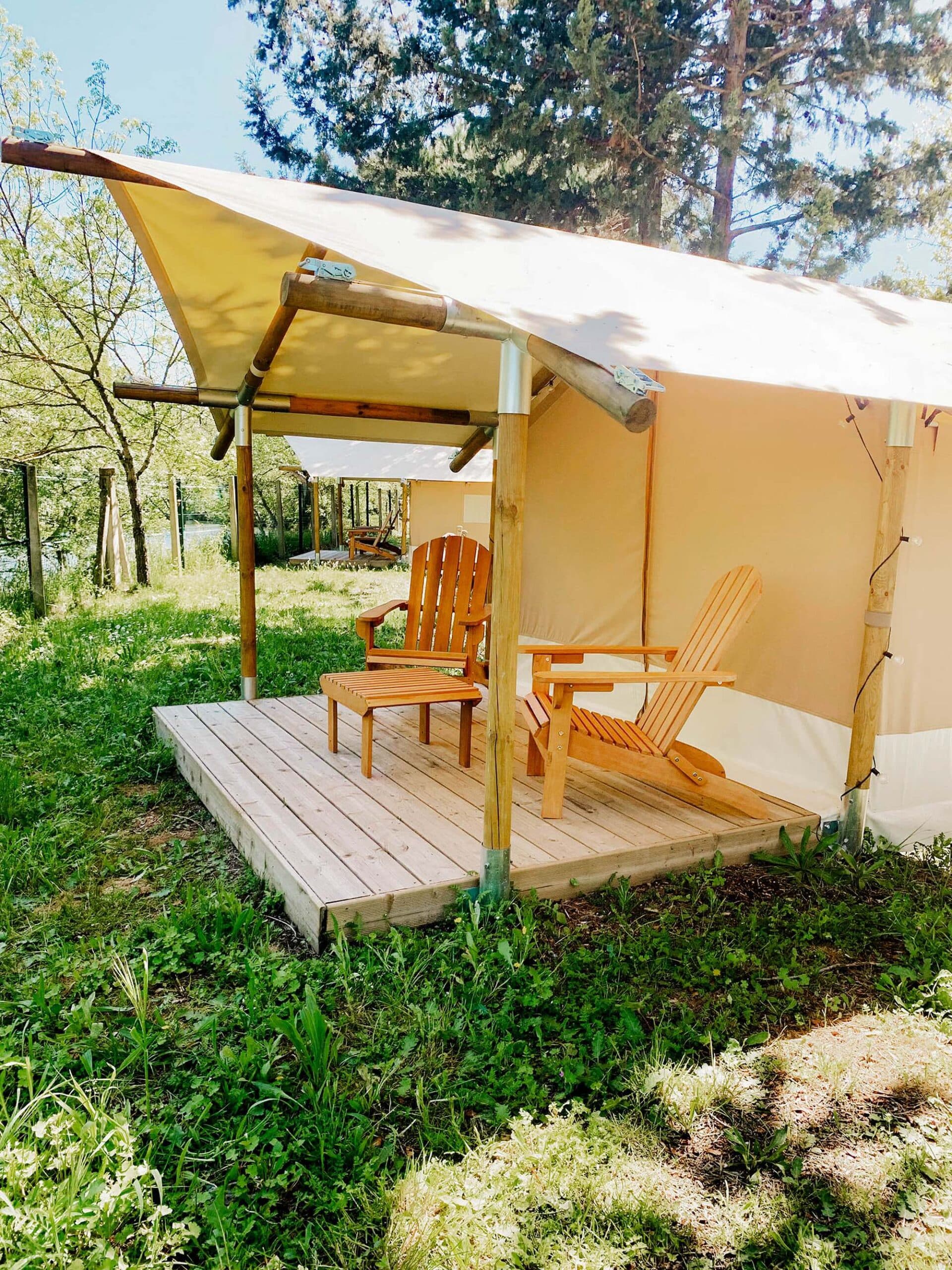 Domain Val de Cesse location Bivouac