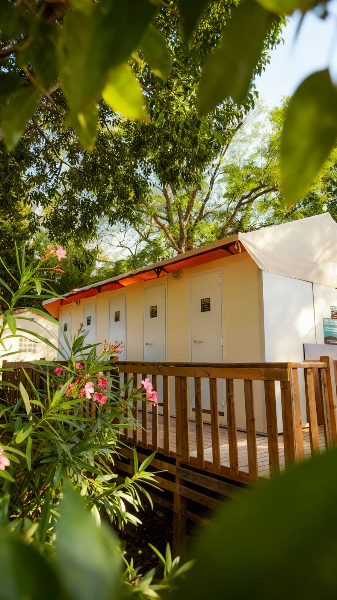 Sanitaires location emplacement Le Val de Cesse