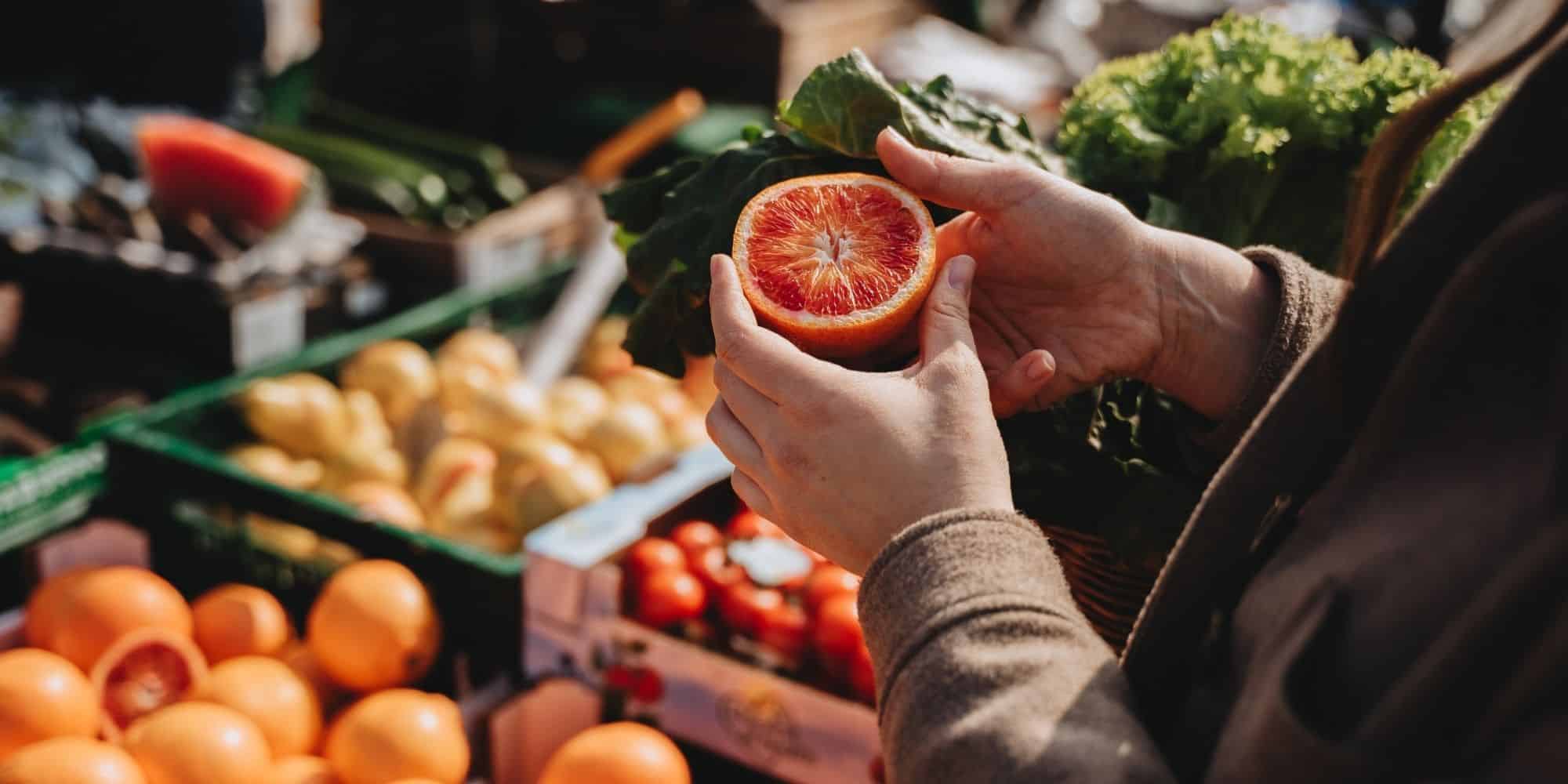 panier fruits et légumes