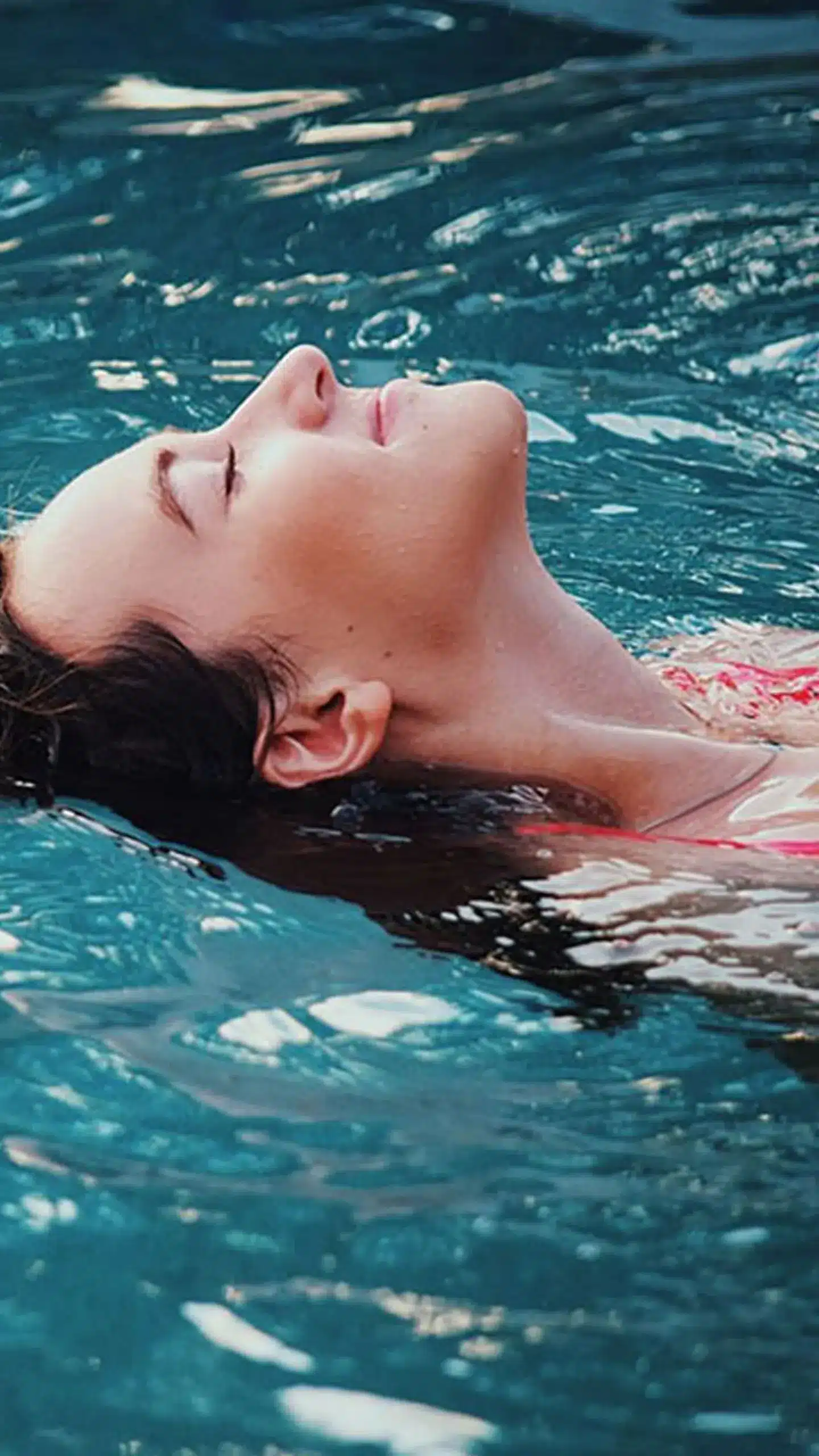 camping avec piscine dans l'Aude moment de détente