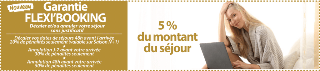 coupon garantie flexi booking