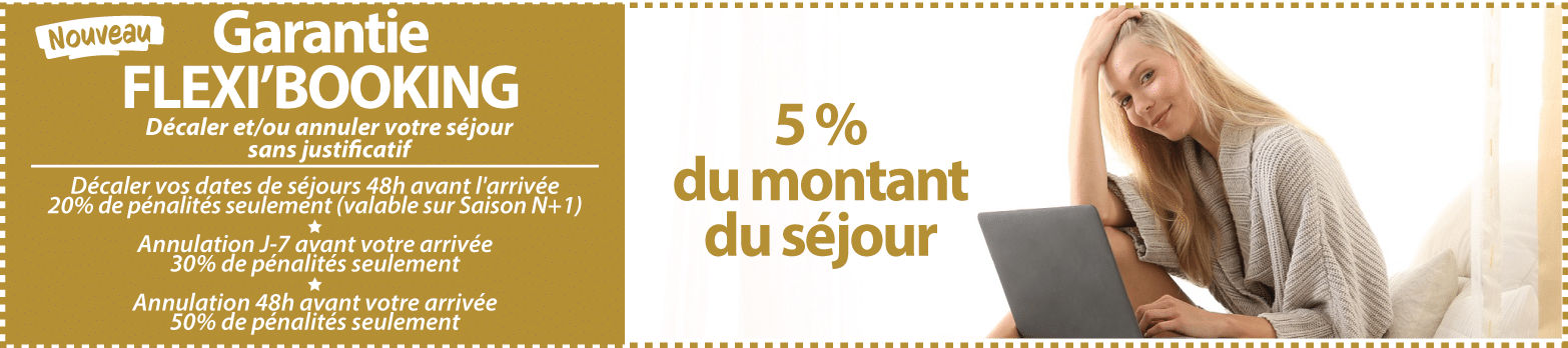 coupon garantie flexi booking
